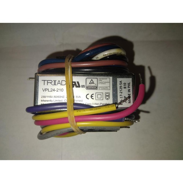 TRIAD VPL24210 5 VA INTERNATIONAL SERIES TRANSFORMER 115/230V PRIMARY