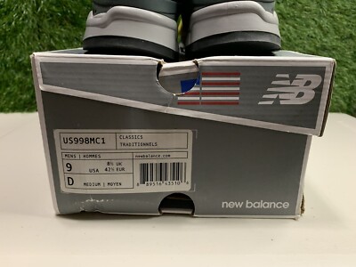 Size 9 - New Balance 998 RARE ONLY 75 PAIRS DJ Clark Kent Spin
