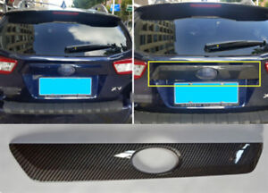 Carbon fiber Style FOR Subaru Crosstrek 2018 Reserve box decorative strip Cover Carbon fiber Style FOR Subaru Crosstrek 2018 Reserve box decorative strip Cover