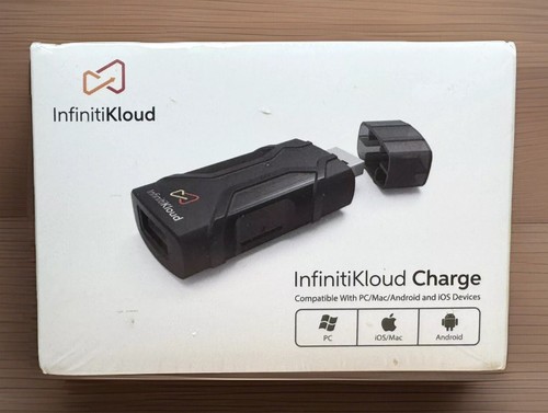 InfinitiKloud Charge USB Drive Compatible with PC Mac Android IOS Devices - 第 2/5 張圖片