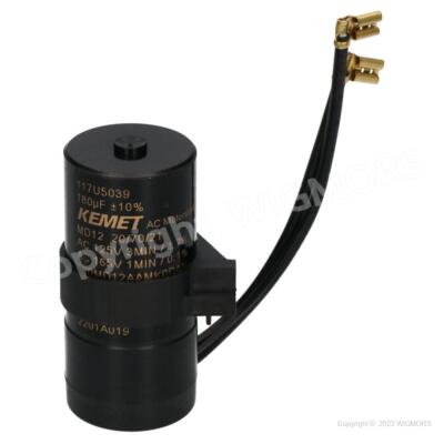 Start run motor compressor capacitor Secop  180μF 117U5039