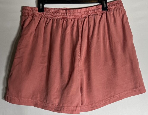 Calvin Klein Jeans High Rise Lyocell Pull On Shorts Women's Size L - Picture 3 of 3