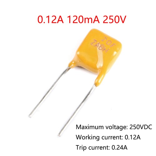Fusibles reiniciables 10-200x PPTC 0.05A-12A 16V 30V 60V 72V 250 V - Imagen 36 de 42