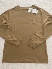NWT Boy's Polo Ralph Lauren Little Boys Cotton Jersey Long-Sleeve T-shir