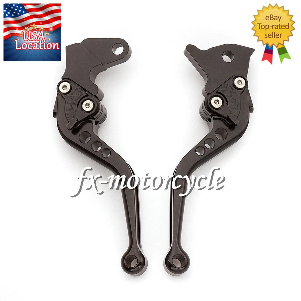 For Yamaha XTZ 750 Super Tenere 1989-1997  Brake Clutch Levers Grips CNC Adjust - Изображение 2 из 4