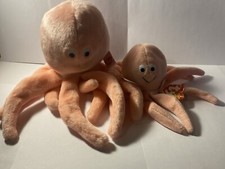 Ty Inky The Octopus Beanie Baby Both Buddy And Baby read description