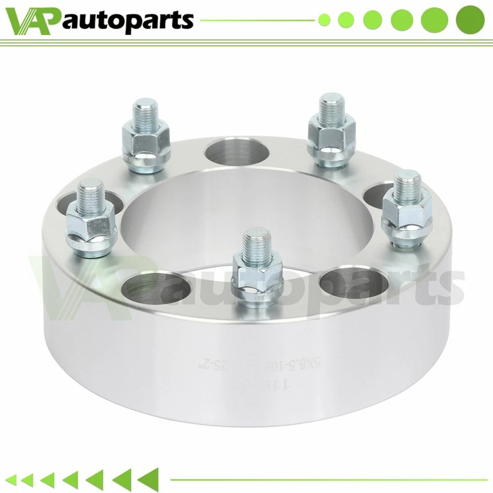 4Pcs 2" Wheel Spacers 5x5.5 Fits Chevy Geo Tracker Suzuki Samurai XL-7 12x1.25 - Image 3 of 4