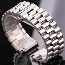 Quick Release 12mm-22mm Metal Bracelet Stainless Steel Watch Band Strap Unisex