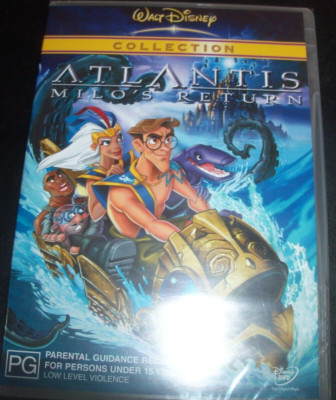Atlantis : Milo's Return - Walt Disney (Australia Region 4) DVD