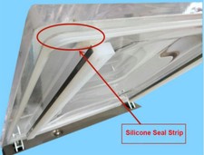 2M DZ-400 Vacuum Sealer Silicone Sealing Strip Rubber Cover Sealing Parts