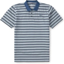 KATIN FINLEY Men's Polo Shirt - BLUE - Large - NWT