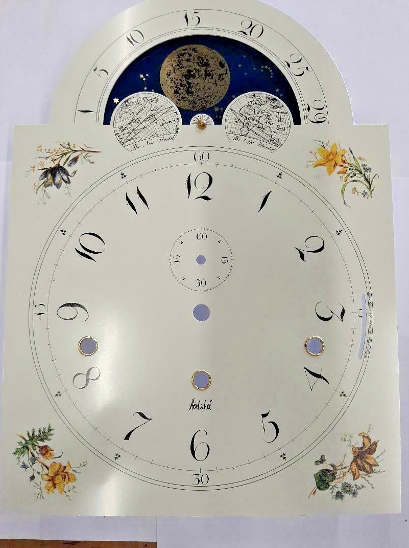 Hermle Grandmother clock dial for 1161853 movement eBay