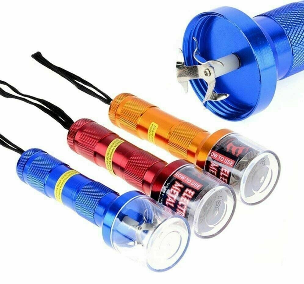 Tobacco Chopper Aluminum HandHeld Chopper- 1 per Box- Torch Style