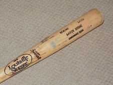 Aaron Boone H&B Game Used Bat Cincinnati Reds New York Yankees