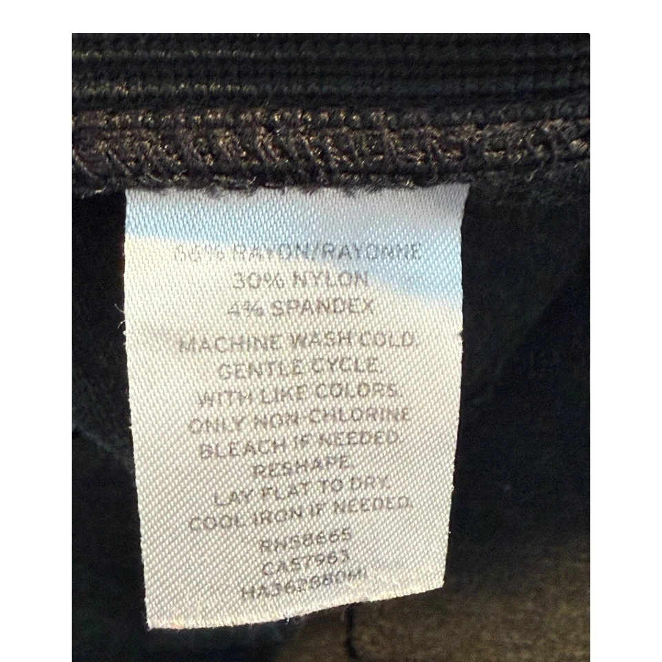 卤素针织裤职业穿弹力拉灰色 L 码 — 第 4/4 张图片