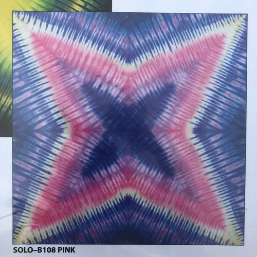 Timeless Treasures Hand Dyed Cotton Fabric Panel SOLO B108 Pink 44" x 44" Square - Picture 3 of 6