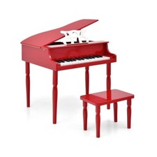 30-Key Children's Piano Kids Grand Piano Gift Kids With Bench and Music Rack
