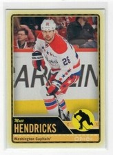 Matt Hendricks 12-13 O-Pee-Chee OPC Base Common #324 Washington Capitals