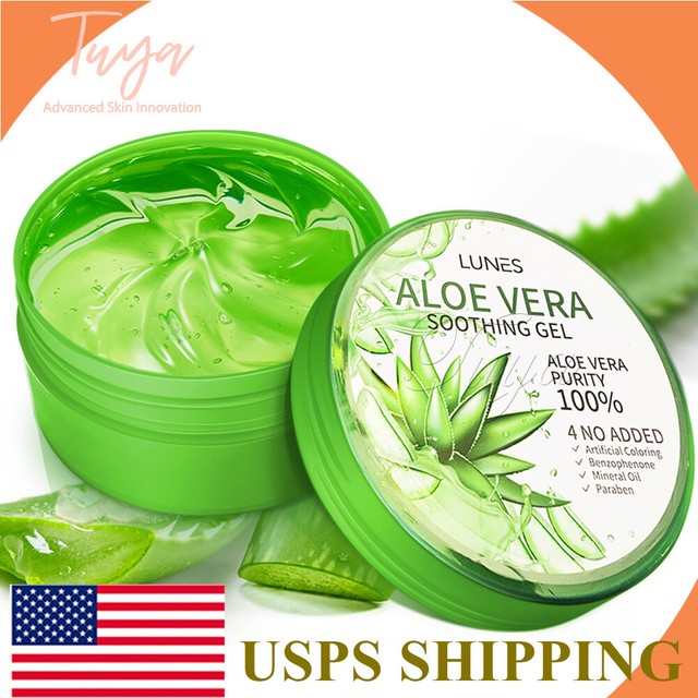 aloe vera gel soothing and moisture