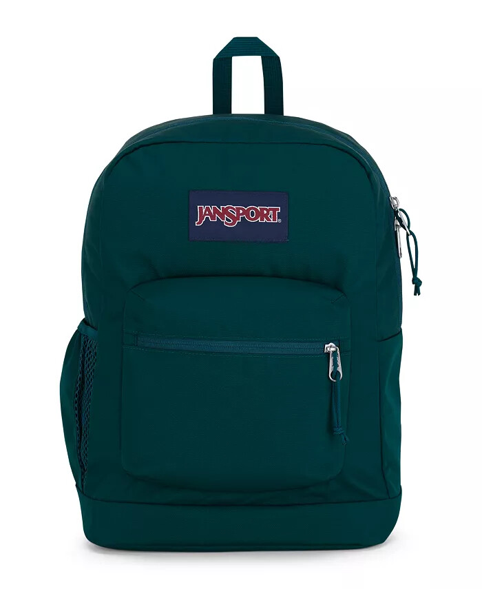 Jansport Cross Town Backpack Deep Juniper Green | eBay