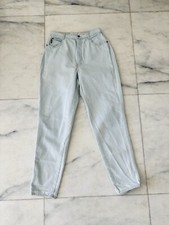 Vintage Gitano Jeans Light Wash Tapered Leg High Rise Mom Womens Size 12 Tall