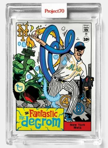 Topps Project70® Card 426 - 1961 Jacob deGrom by Ermsy - PR: 2729