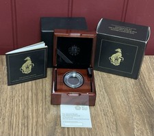 2021 Queen’s Beast White Greyhound Of Richmond 1/4 oz Gold Proof *Box & COA Only