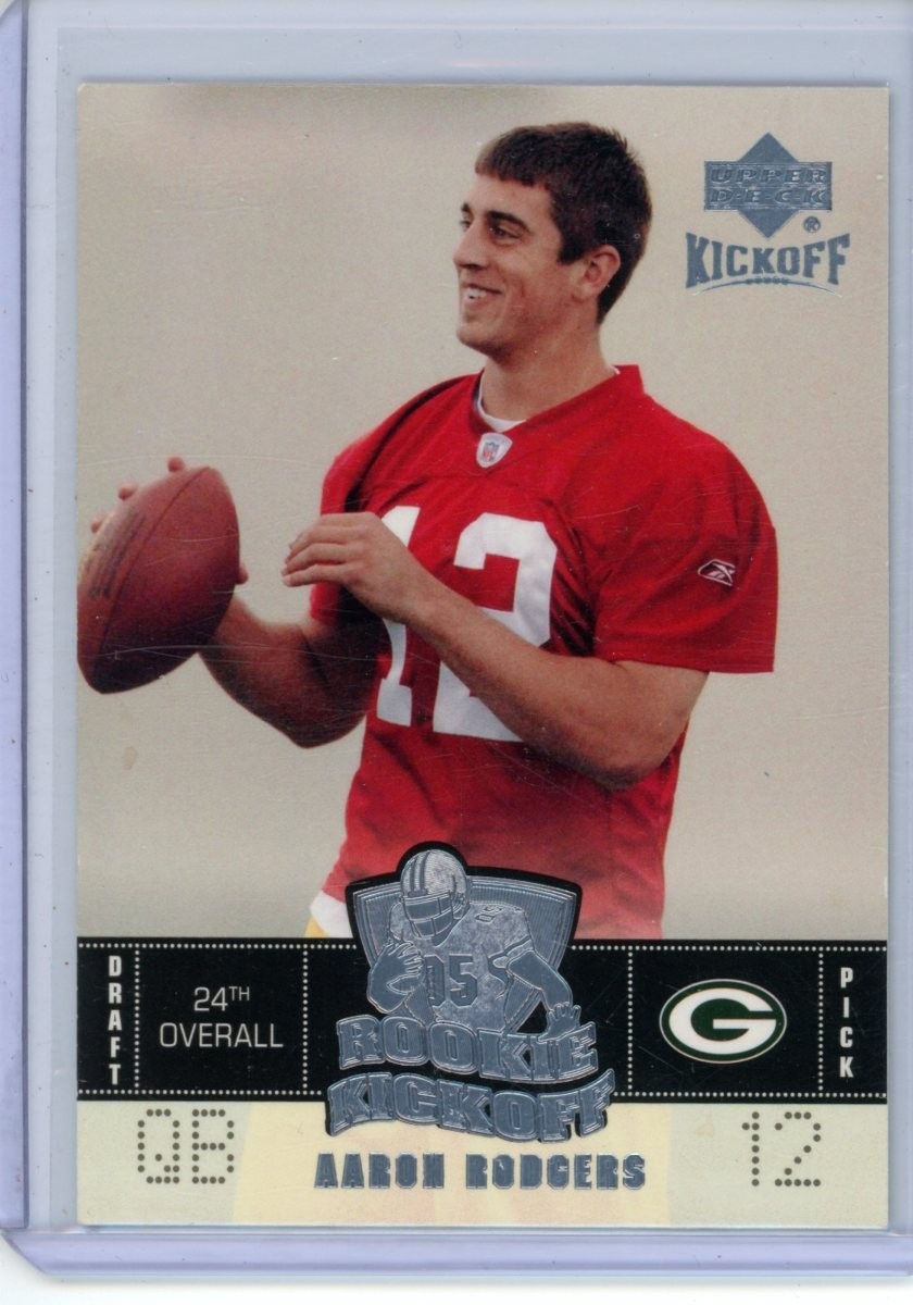 2005 Upper Deck Kickoff Rookie Kickoff RC #91 AARON RODGERS Packers Steelers