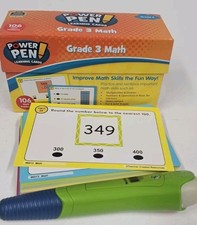 Power Pen Learning Cards Teacher Created Resources Grade 3 Math