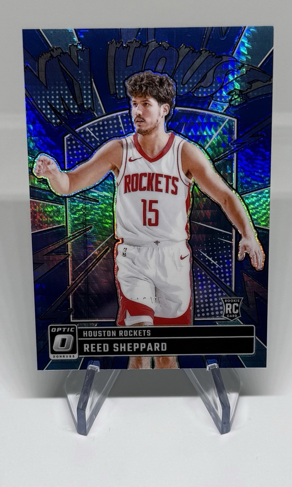 2024-25 Donruss Optic Reed Sheppard My House Blue Hyper SP /175 RC 🔥