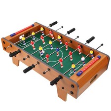 Table Soccer Game for , Portable Educational Table Top Foosball Game with and...