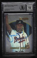 BAS 1996 Bowman's Best Previews Andruw Jones #BBP9 BGS Authentic Auto ow6