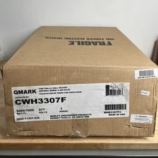 QMARK CWH3307F Recessed Electric Heater, 19"H 15.75”, 240V 3/1.5kW - New