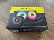 CORSAIR Nautilus 240 RS ARGB Liquid CPU Cooler Black  