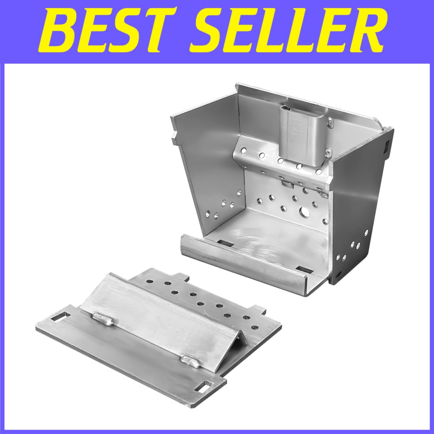 Quadra-Fire Pellet Stove Firepot - Stainless Steel