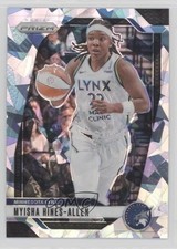 2024 Panini Prizm WNBA Ice Prizm Myisha Hines-Allen #20 10no