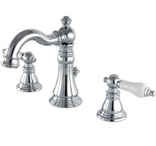 Kingston Brass FSC1971APL American Patriot Widespread - Chrome Ceramic Handles