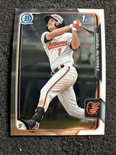 DARIEL ALVAREZ #BCP145 2015 Bowman Chrome Baseball QTY Baltimore Orioles