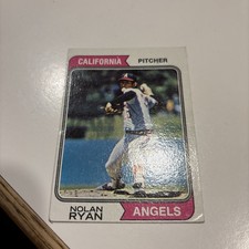 Topps 1974 Nolan Ryan #20 California Angels Baseball MLB Base Set