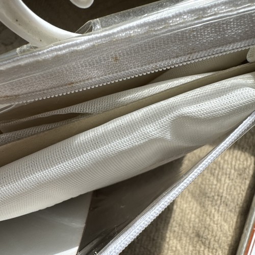 Stylemaster Elegance Sheer Voile, 60" X 84" | Panel, White - Picture 4 of 5