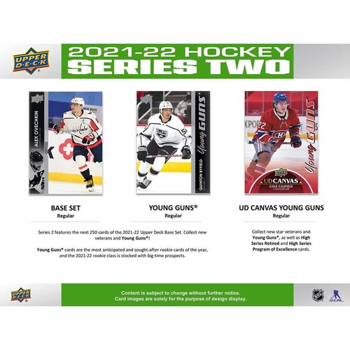 2021/22 Upper Deck Series 2 Hockey Blaster 20 Box Case - Picture 5 of 9