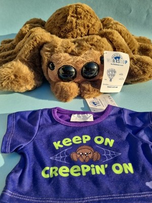 Build A Bear springende Spinne & passendes T-Shirt 2026 Edition neu mit Etikett 