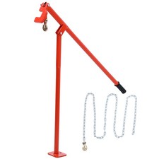 TOPWAY 43" T Post Puller Heavy Duty Fence Post Remover with 3m Chain UK