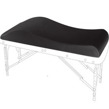 Lash Bed Topper for Massage Table, Ergonomic Curvy Esthetician Mattress Toppe...