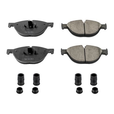 PowerStop Z17 Evolution Ceramic Brake Pads With Hardware