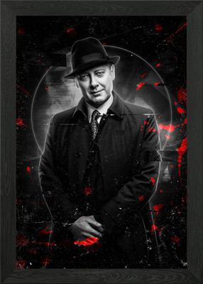 Raymond Reddington Framed Wall Art Poster Canvas Print Picture