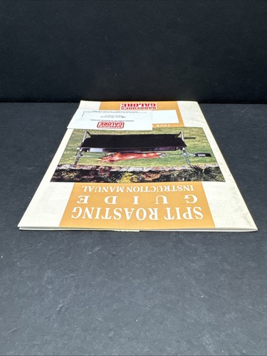 Spit Roasting Guide Instructional Manual Pamplet - 1995 Barbeques Galore - Picture 5 of 10