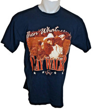 Clay Walker mens t-shirt size Large Then What...made in USA