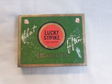 BOITE VIDE DE CIGARETTE LUCKY STRIKE.