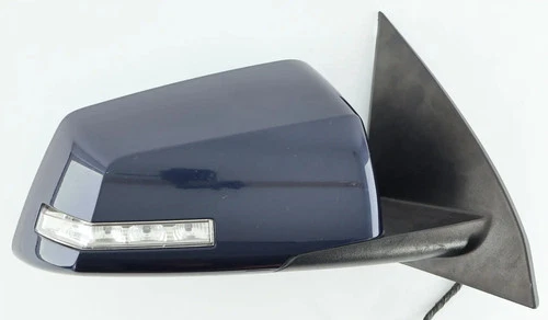 07 - 12 Acadia Outlook Traverse Heated Passenger Mirror Turn Signal Dark Blue